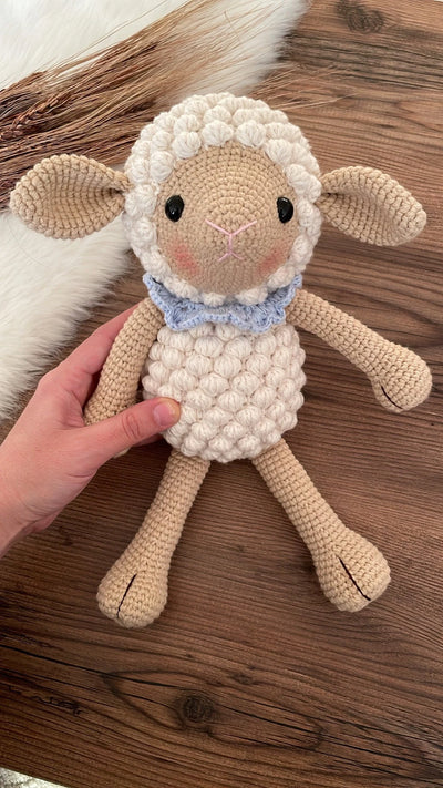 Crochet Amigurumi Lamb Toy