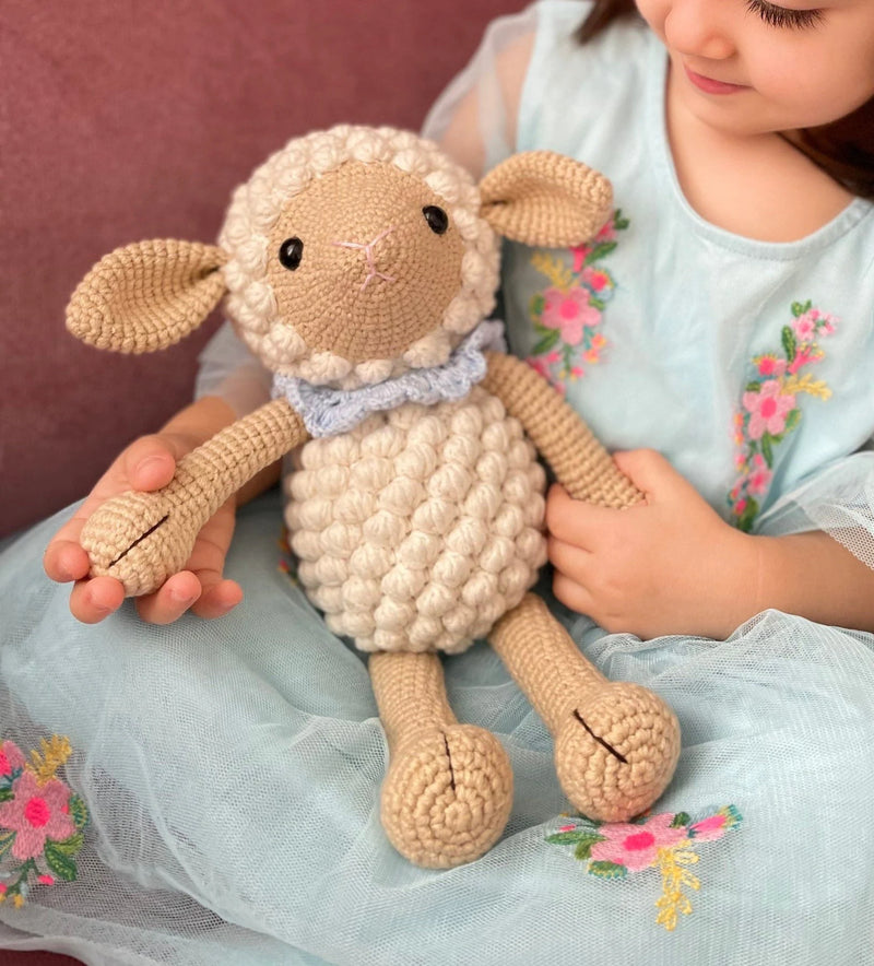 Crochet Amigurumi Lamb Toy