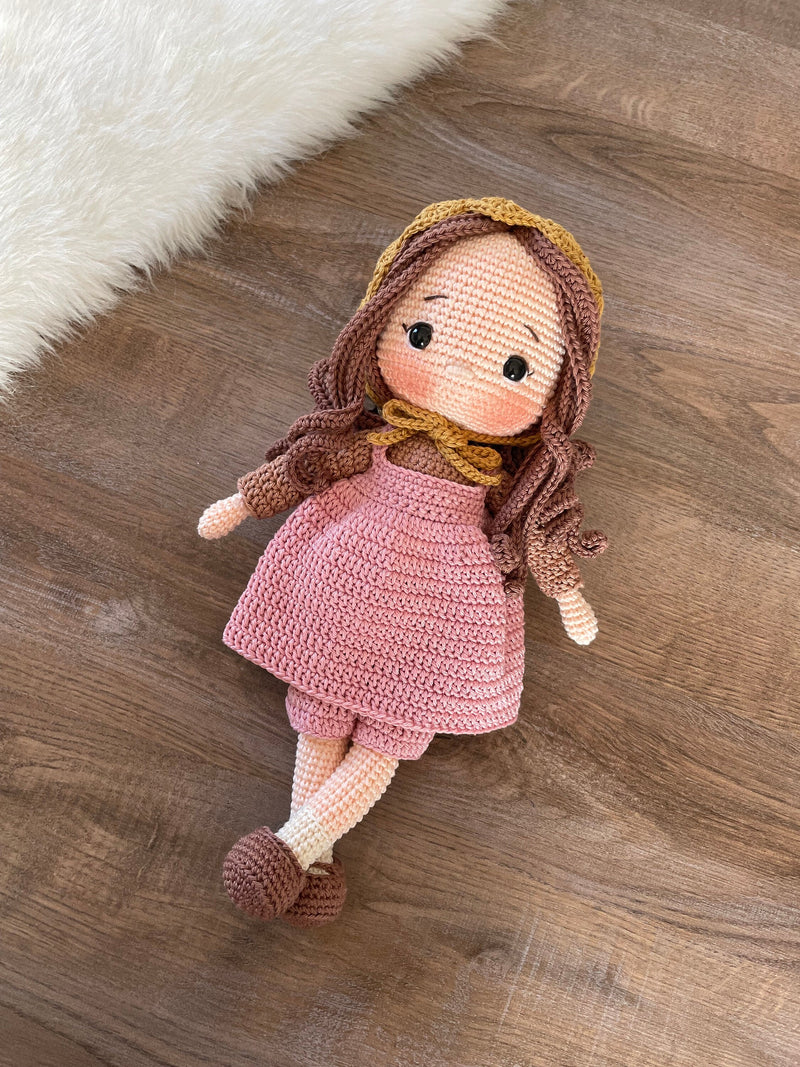 crochet dress up doll Ravelry: Mini Dress-up Doll pattern by The Wandering Deer